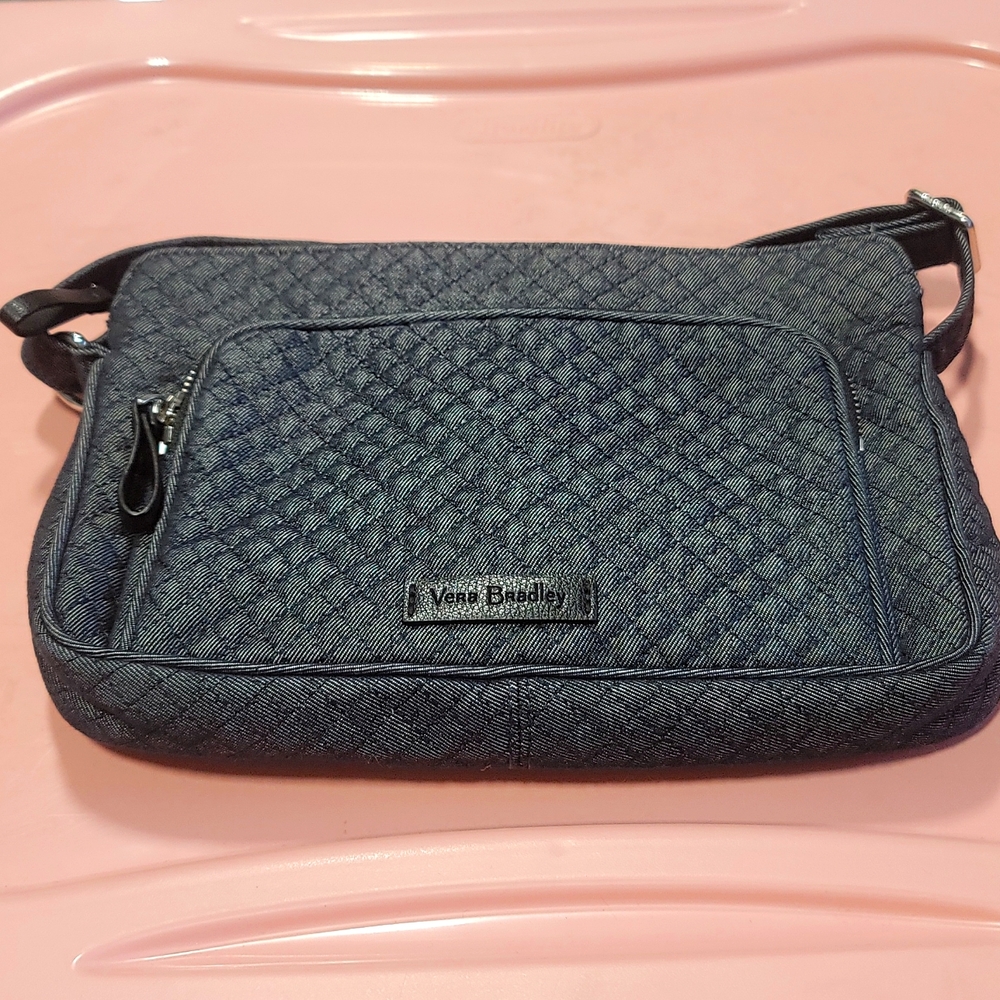 Vera Bradley Denim Little Hipster NWOT